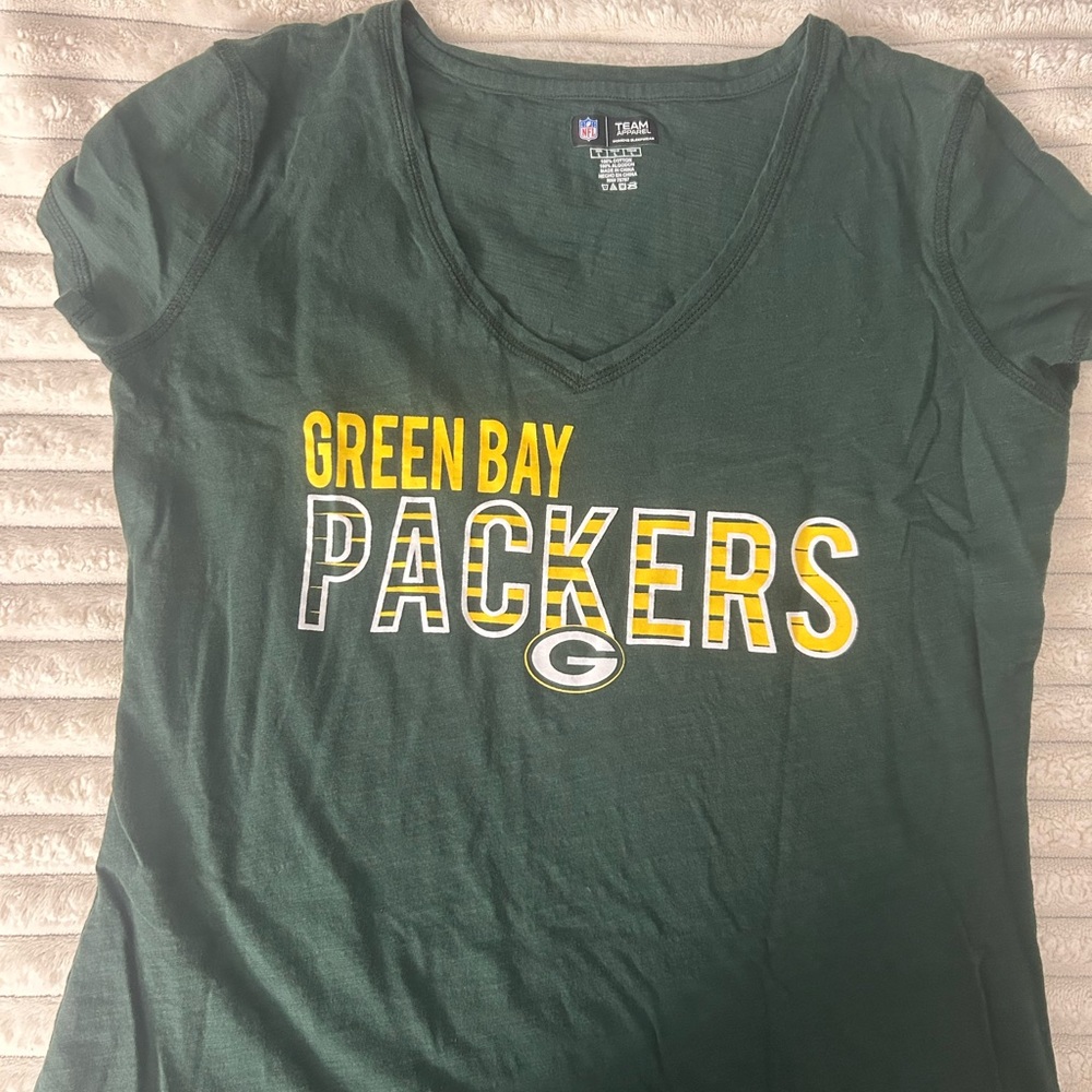 Team Apparel Green Bay Packers Green Tee